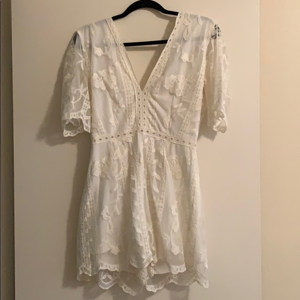 White Romper
